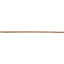MANICO LEGNO PUNTA CONICA X RASTRELLO STARS FAGGIO SM.MM 28 H.CM 135
