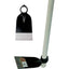 ZAPPA OCCHIO TONDO 016 + MANICO ORSATTI ACCIAIO FORGIATO/FAGGIO GR 600 MM 105X155 H.CM 130