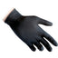 GUANTO NITRILE MONOUSO NERO 78 REFLEXX GR 4 AQL 1,5 SENZA POLVERE CF=PZ 100 L