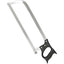 SEGHETTO MACELLAIO LAMA INOX X OSSA CM 45