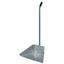 ALZA IMMONDIZIA ACCIAIO + MANICO DOMUS ZINCATO CM 34X25 H.CM 76