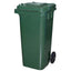 BIDONE IMMONDIZIA GREEN 120 + RUOTE ICS VERDE LT 120 CM 55X50 H.CM 94