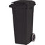 BIDONE IMMONDIZIA DOMUS 120 + RUOTE PE MARRONE LT 120 CM 51X46 H.CM 100 + POLIECO