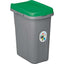 PATTUMIERA IMMONDIZIA ECO SYSTEM STEFANPLAST VERDE LT 15 CM 33X22 H.CM 41