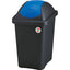 BIDONE IMMONDIZIA MULTIPAT STEFANPLAST BLU LT 60 CM 39X39 H.CM 68