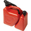 TANICA CARBURANTE DOPPIO USO PP ROSSO LT 5+2