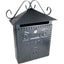 CASSETTA POSTA CASETTA 703 ACCIAIO VERN NERO/ARGENTO MM 300X100 H.MM 360
