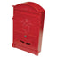 CASSETTA POSTA REGIA EFFE ALLUMINIO PRESSOFUSO ROSSO MM 260X90 H.MM 410