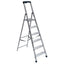SCALA LIBRETTO PIU SU MAXI EN 131 FACAL ALLUMINIO GRADINI 6 H.CM 136
