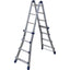 SCALA TELESCOPICA BRIKO BLU FACAL ALLUMINIO H.CM 120/400 PIOLI 4+4