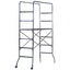 TRABATTELLO SUPERTRIO MARCHETTI ACCIAIO ZINCATO CM 169X65 H.CM 162/218