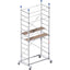 TRABATTELLO ZEUS MARCHETTI ALLUMINIO/LEGNO CM 157X70 H.CM 198/360