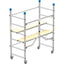 TRABATTELLO DINAMICO MARCHETTI ALLUMINIO RICHIUDIBILE CM 155-26X82 H.CM 110/188