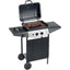 BARBECUE GAS DOUBLE COOKING SYSTEM 2+1 OMPAGRILL FUOCHI 3 CM 98X43 H.CM 100 + ROCCIA LAVICA