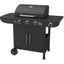 BARBECUE GAS SAMBA 3+1 DOMUS FUOCHI 3+1 CM 126X57 H.CM 105