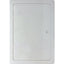 SPORTELLO CONTATORE GAS ACQUA ABS BIANCO CM 31X46 CHIUSURE 2