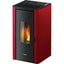 STUFA PELLET INDIGO EVO 7 FREEPOINT BORDEAUX KW 7 MM 465X455 H.MM 895