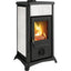 STUFA LEGNA GEMMA LA NORDICA BIANCO KW 6 MM 460X495 H.MM 840