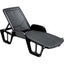 LETTINO POOL IMPILABILE PROGARDEN PP ANTRACITE CM 71X192 H.CM 46