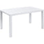 TAVOLO JULIE KETER PP BIANCO 147X90 H.CM 75