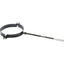 COLLARE REGGITUBO PELLET NERO OPACO SAVE CM 12 + TASSELLO
