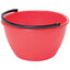 CESTA RACCOLTA TONDA ICS PPL ROSSO LT 16