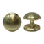 POMOLO X PORTONE GIADA OTTONE ORO SATINATO D.MM 70 BASE D.MM 70