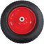 RUOTA PNEUMATICA X CARRIOLA BPA WORKIT 3.50X8" DISCO METALLO ASSE MM 12X170 + PFU