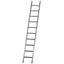 SCALA PARALLELA PEDATA LARGA AL MARCHETTI ALLUMINIO H.CM 410 PIOLI 14
