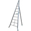 SCALA TRIANGOLARE AGRI FACAL ALLUMINIO H.CM 350 PIOLI 10
