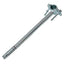 ZANCA ANTENNA A TASSELLARE ACCIAIO ZINCATO L.CM 25,5 MM 25/50