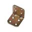GIUNZIONE GAZEBO ANGOLARE 788 ZINCATA GIALLA S.MM 2,0 MM 30X30X30