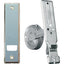 AVVOLGITORE INCASSO + PLACCA INOX ZINCATO I.MM 185 MT 4