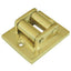 GUIDACINGHIA A RULLI FORI VERTICALI COTTALI OTTONE LUCIDO MM 45X60