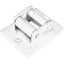 GUIDACINGHIA A RULLI FORI VERTICALI COTTALI OTTONE VERN BIANCO MM 45X60