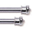 BRIS BRIS SOSPENSIONE A VITE UNIVERSALE ONLY ONE CROMO LUCIDO VENT+CANCAN D.MM 11 CM 37/63 CF=PZ 2