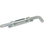 PALETTO A LEVA TONDO 67 IBFM ZINCATO PIASTRA MM 25 D.MM 16 CM 30