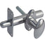 PALETTO NOTTE OTTONE CROMATO MM 80+25X65 + INCONTRO MM 24X65