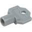 CHIAVE QUADRI ELETTRICI IMPRONTA QUADRA PLASTICA MM 6,3X6,3