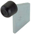 ARRESTO FINE CORSA CANCELLO A SALDARE 381 COMBI ZINCATO MM 105X110 GOMMA D.MM 35