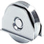 RUOTA CANCELLO A SALDARE GOLA V 330 COMUNELLO ZINCATA SUPPORTO LATERALE + CUSCINETTO MM 120