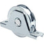 RUOTA CANCELLO A SALDARE GOLA TONDA 337 COMUNELLO ZINCATA SUPPORTO INTERNO + CUSCINETTO MM 120