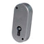 SERRATURA A STRINGA ACCIAIO NICHELATO MM 27X60 1 LEVA 2 GIRI