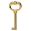 CHIAVE MOBILI H/1220 ZAMA OTTONE LUCIDO MM 74