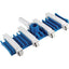 SPAZZOLA PISCINA ASPIRANTE FLESSIBILE DOMUS ATTACCO MM 28 TUBO MM 38 CM 39,5X25,5