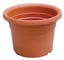 VASO CILINDRICO DAHLIA ICS PP TERRACOTTA CM 70 H.CM 50