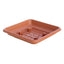 SOTTOVASO QUADRO LAURUS ICS PP TERRACOTTA X VASO CM 25X25