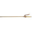 LANCIA + RUBINETTO A LEVA X POMPA STARS RAME/OTTONE MM 10 CM 50