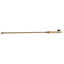 LANCIA + RUBINETTO A FARFALLA X POMPA STARS RAME/OTTONE MM 8 CM 50