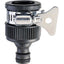 PRESA A RUBINETTO LISCIO + INNESTO RAPIDO GF MM 12/18 SELF 8000-5446